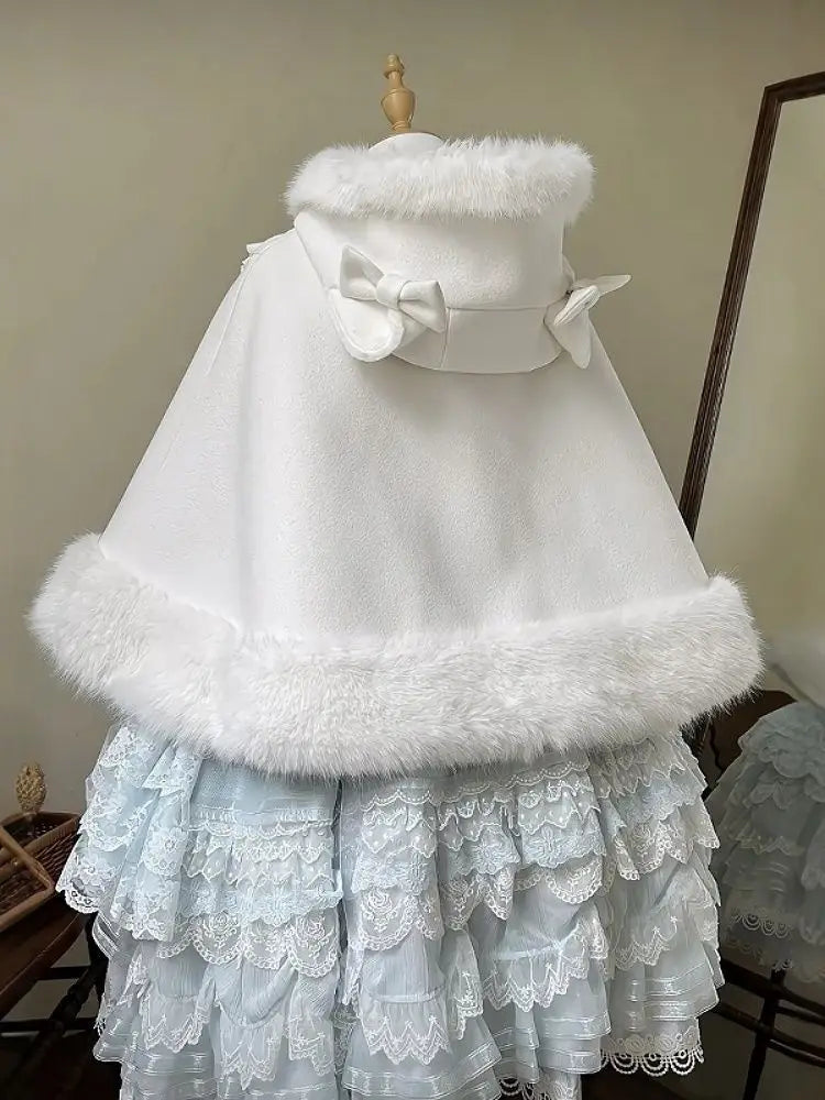 Winter Lolita Shawl Overcoat