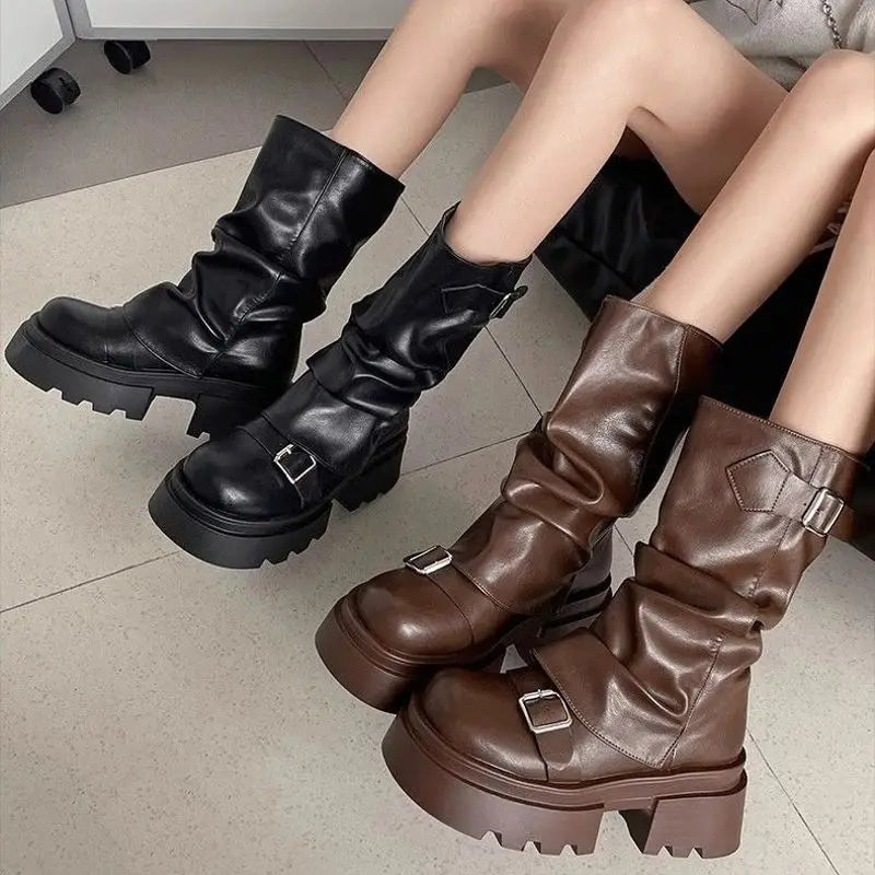 Mid-Calf Boots