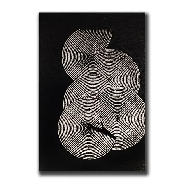 Abstract Gold Black Posters